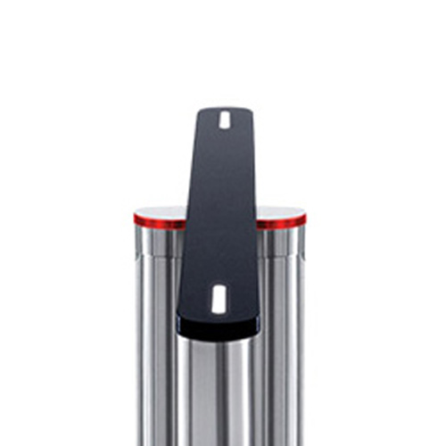 Турникет распашной двухпроходной PERCo ST-11M «Скоростной проход» с крышками из искусственного камня и створками 300 мм, высотой 1300 мм