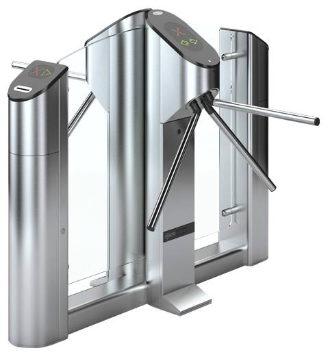 Турникет-трипод двусторонний со стеклом Oxgard Praktika-Т-03D-К с картоприемником