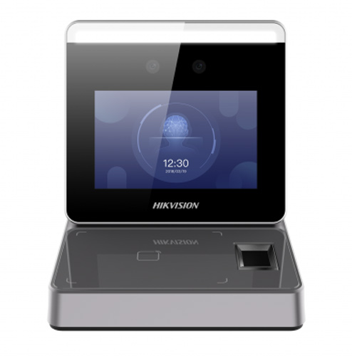 Настольный биометрический терминал HikVision DS-K1F600-D6E-F для сбора данных