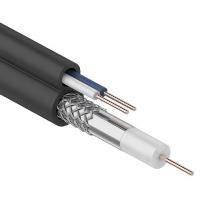 Кабель комбинированный Rexant ККСВ-П+2х0,5 мм для охранного телевидения