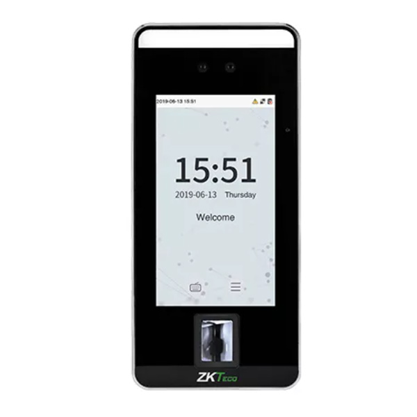 Биометрический считыватель ZKTeco SpeedFace-V5L [EM] Wi-Fi с распознаванием лиц и карт EM