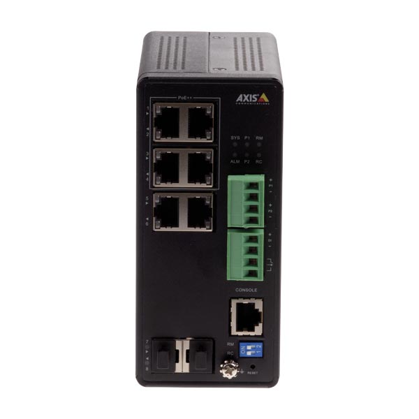 Промышленный управляемый PoE++ коммутатор Axis T8504-R Industrial PoE Switch