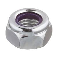 Гайка М10 DIN985 самоконтрящаяся оцинкованная Гайка М10 DIN985 самоконтрящаяся оцинкованная