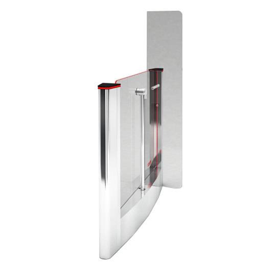 Крайний элемент турникета Oxgard Praktika QL-05-SMT-900 (шир.прохода 900 мм) с высокими створками