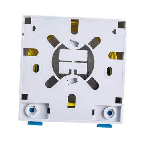 Оптическая розетка (кросс) Nikomax NMF-WO02SCUS2-CS-WT на 2 порта