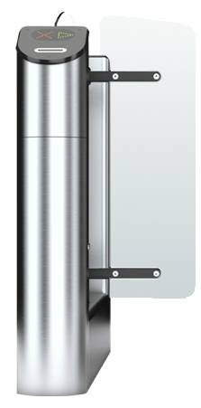 Крайний элемент турникета Oxgard Praktika-Т-04-К (шир.прохода 900 мм) с картоприемником