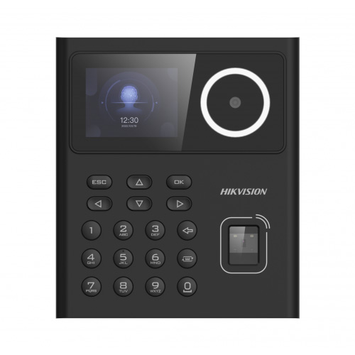 Терминал доступа HikVision DS-K1T320MFWX с Wi-Fi, распознаванием лиц, отпечатков и карт Mifare Терминал доступа HikVision DS-K1T320MFWX с Wi-Fi, распознаванием лиц, отпечатков и карт Mifare