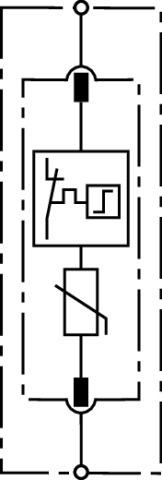 Ограничитель перенапряжения Dehn+Sohne DG S 275 1P (класс II) 40кА 275В 952070