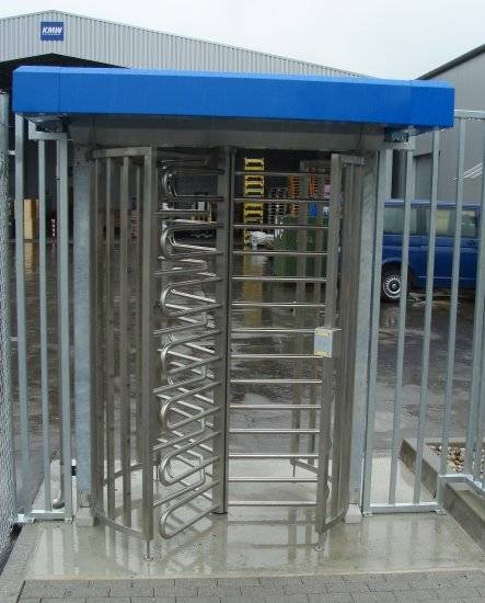 Полноростовой турникет Gotschlich Ecco 120 BE Stainless Полноростовой турникет Gotschlich Ecco 120 BE Stainless