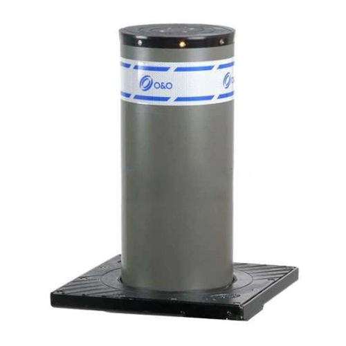 Электромеханический боллард BFT EASY RUS L 220/700-6 из нерж. стали, с подсветкой