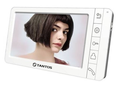 Монитор видеодомофона c кнопочным управлением TANTOS Amelie SD (белый)