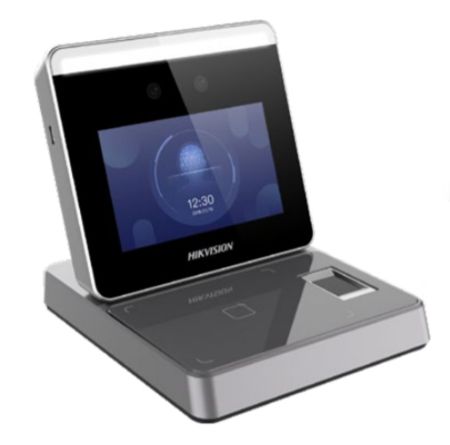 Настольный биометрический терминал HikVision DS-K1F600-D6E-F для сбора данных