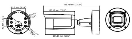 Уличная IP-видеокамера 8Мп HikVision DS-2CD2685FWD-IZS (2.8-12 мм) с EXIR-подсветкой до 50м