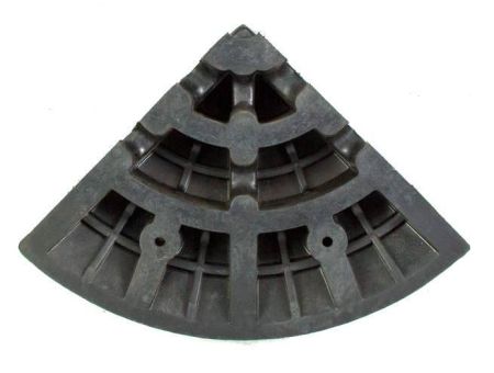 Съезд с бордюра резиновый СР-150-2 концевая часть