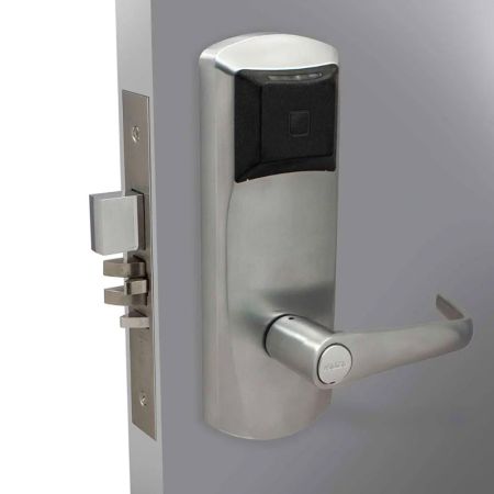 Электронный замок dormakaba Saflok RT Plus ESM, матовый хром (79PS03012EF30-626) Электронный замок dormakaba Saflok RT Plus ESM, матовый хром (79PS03012EF30-626)