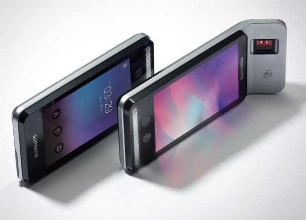 Биометрический терминал распознавания лиц Suprema FaceStation F2-DB Thermal с модулем измерения температуры