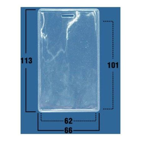 Карман мягкий прозрачный, вертикальный D504NCST