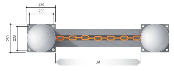 Колонна с приводом и блоком управления Came CAT-X