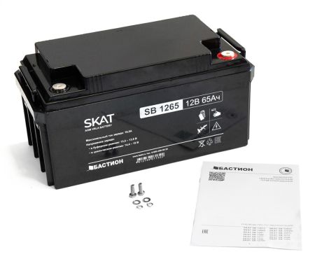 Аккумулятор свинцово-кислотный герметичный SKAT SB 1265 Аккумулятор свинцово-кислотный герметичный SKAT SB 1265