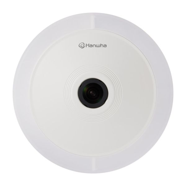 Панорамная Fisheye IP-видеокамера 12Мп Wisenet TNF-9010 (1.08 мм) для парковок