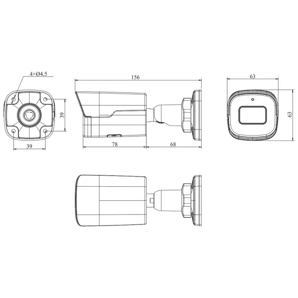 IP-видеокамера 8Мп RVi-2NCT8436 (2.8) white