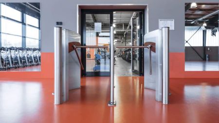 Двухштанговый тумбовый турникет Gotschlich Calypso Open Gate (6CALOGEC)