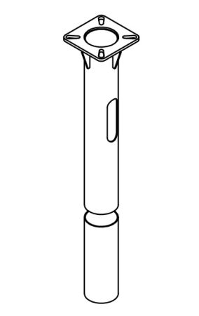 Закладная деталь фундамента ЗДФ/ФМ-0,133(3,5)-2.0 Закладная деталь фундамента ЗДФ/ФМ-0,133(3,5)-2.0