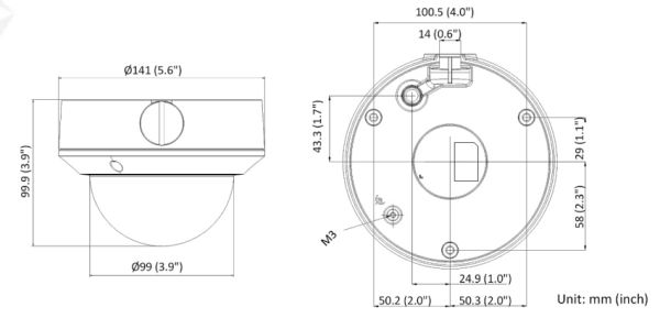 Антивандальная вариофокальная IP-камера 4Мп HiWatch DS-I458Z(B) (2.8-12 мм)