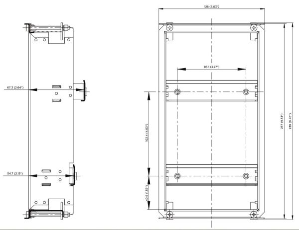 Утапливаемое крепление для гипсокартона (2N9151002) для домофонов 2N IP Force/Safety