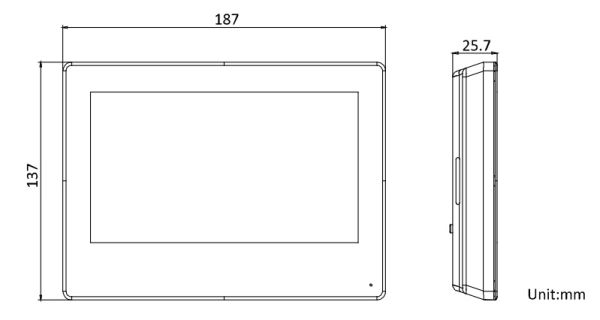 IP-видеодомофон 7″ HikVision DS-KH9310-WTE1(B) с питанием по PoE