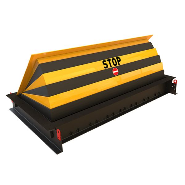 Блокиратор дорожный гидравлический RB 900 SHALLOW (RB-40P90-2p-SHLW) с двумя гидроцилиндрами, длина 4000 мм Блокиратор дорожный гидравлический RB 900 SHALLOW (RB-40P90-2p-SHLW) с двумя гидроцилиндрами, длина 4000 мм