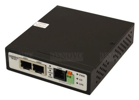 Удлинитель Ethernet Osnovo TR-IP2 до 3000 м