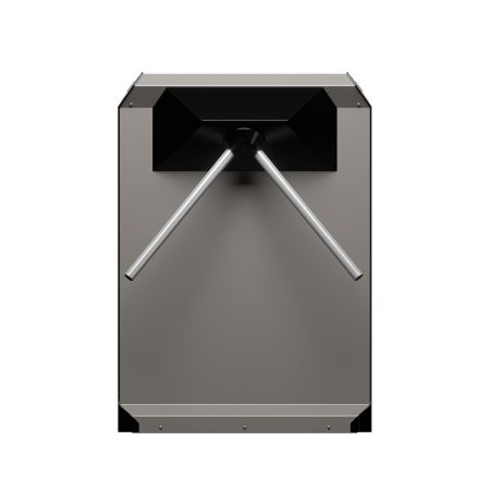 Турникет-дуопод моторизованный STOP-COVID-счетчик Rusgate Premier P2-M-Slim v.1.2 (с автоматическими планками Антипаника)