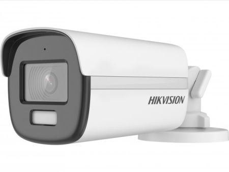 Уличная HD-TVI видеокамера 2Мп HikVision ColorVu DS-2CE12DF3T-FS (2.8 мм) с микрофоном (AoC)