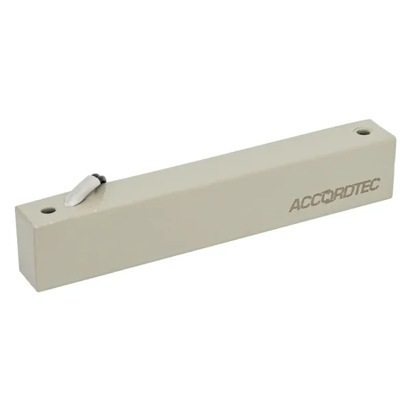 Электромагнитный замок AccordTec ML-100K с уголком, серый