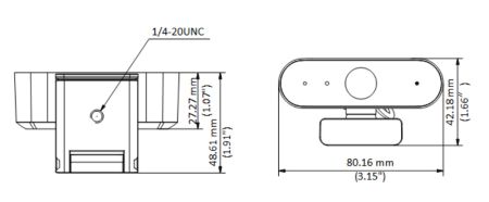 Web-камера 4Мп HikVision DS-U04, USB2.0 с микрофоном Web-камера 4Мп HikVision DS-U04, USB2.0 с микрофоном