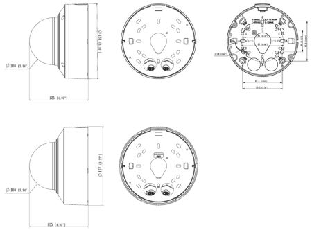 Купольная сетевая IP-видеокамера 5Мп Wisenet XND-8081RV (3.9-9.4 мм) Купольная сетевая IP-видеокамера 5Мп Wisenet XND-8081RV (3.9-9.4 мм)