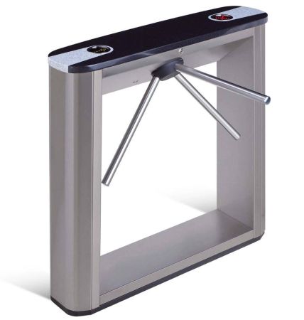 Турникет-трипод тумбовый PERCo-TTD-03.1G из окрашенной стали (с планками Антипаника)