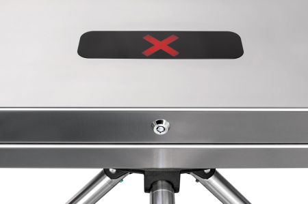 Турникет-трипод тумбовый PERCo-TTD-12AB, с крышкой C-10Р.2 (с планками Антипаника)