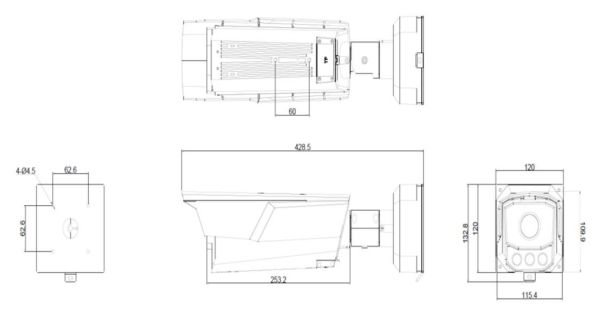 IP-видеокамера HikVision iDS-TCM203-A/R/0832(B) (850 нм) с функцией распознавания автомобильных номеров IP-видеокамера HikVision iDS-TCM203-A/R/0832(B) (850 нм) с функцией распознавания автомобильных номеров
