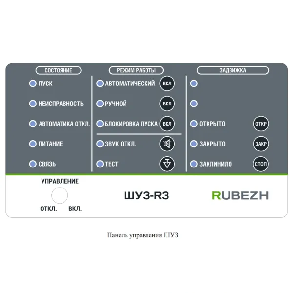 Шкаф управления задвижкой ШУЗ-R3