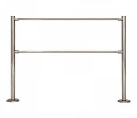 Ограждение стационарное Мистерком MSK-1500 мм D25 мм, нержавеющая сталь
