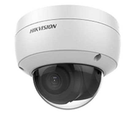 Антивандальная IP-видеокамера 2Мп HikVision DS-2CD2123G0-IU (4 мм) с микрофоном