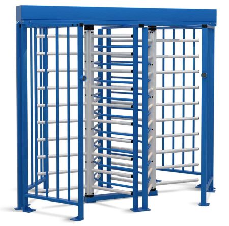 Турникет полноростовой двухпроходной PERCo-RTD-20.1 уличный с электроприводом