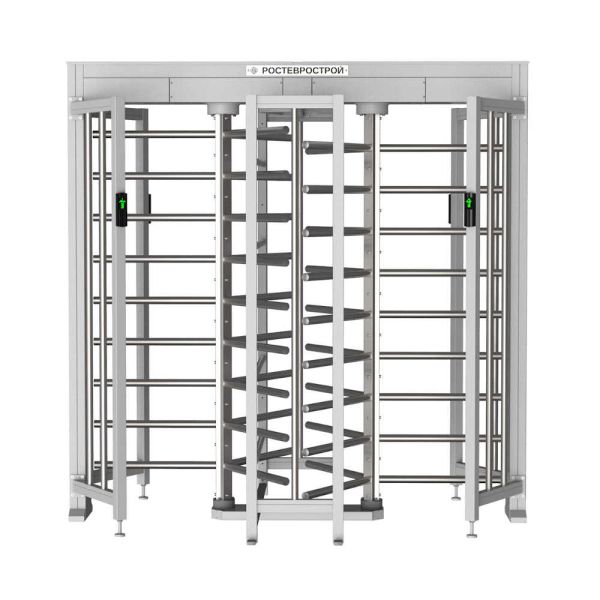 Турникет полноростовой двухпроходной Ростов-Дон ПР2/3М2 из окрашенной стали