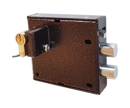 Электромеханический замок накладной Полис 111