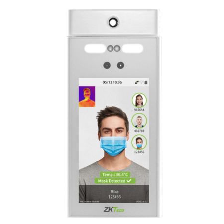 Уличный терминал распознавания лиц ZKTeco RevFace15[TI] с тепловизором