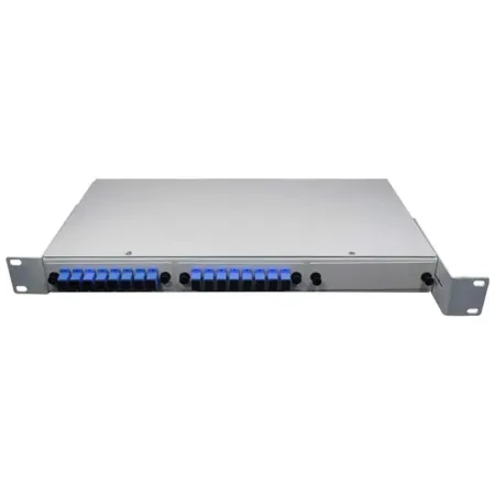 Оптический кросс TWIST CROSSO-16SC-U на 16 портов SC UPC, стоечный, в сборе