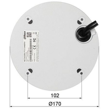 Скоростная купольная PTZ камера Dahua DH-SD42212T-HN