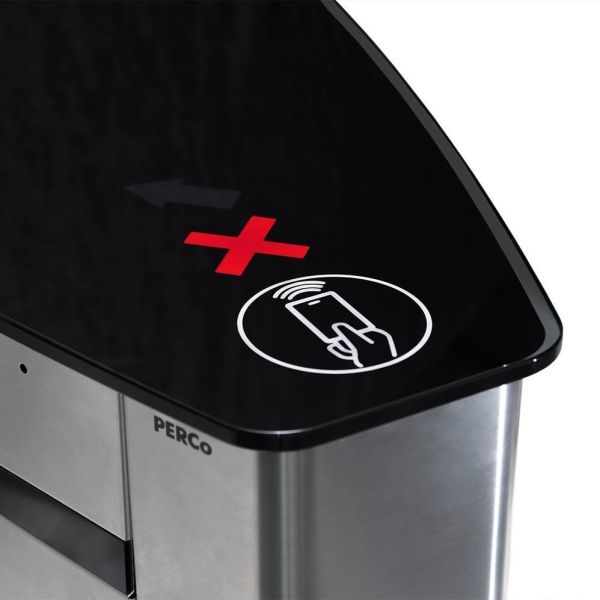 Турникет PERCo ST-02.900 "Скоростной проход" с раздвижными створками (ширина прохода 900 мм)